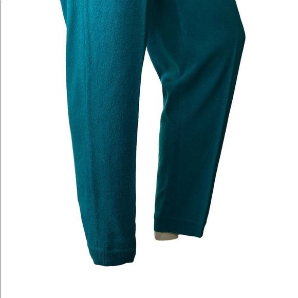 Liz Claiborne Women's Argyle Pullover Sweater & Pull-On Sweatpants Blue Medium - Picture 5 of 12